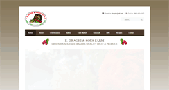 Desktop Screenshot of draghifarms.com